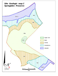 Geologic Map for TCEQ Edwards Aquifer WTAP